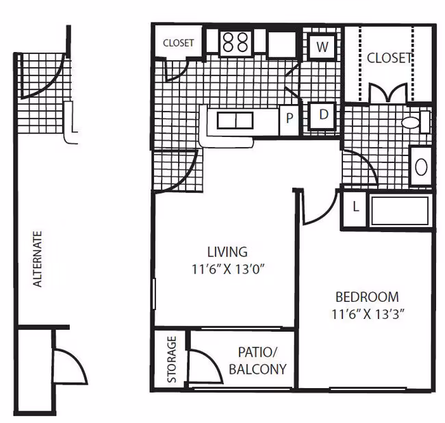 Unit 6305 6305 floor plan
